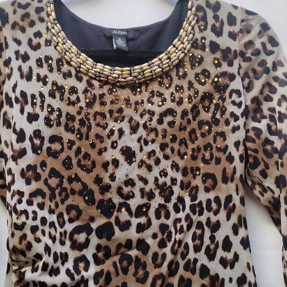 Alfini leopard print top - Picture 3 of 7
